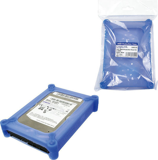 LogiLink HDD Silicone Case for 3.5 Μπλε UA0135