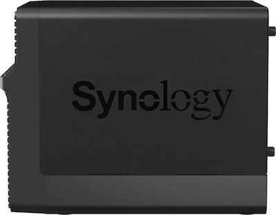 Synology DiskStation DS418j NAS Turm mit 4 Steckplätzen für HDD/SSD