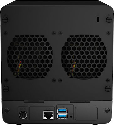 Synology DiskStation DS418j NAS Turm mit 4 Steckplätzen für HDD/SSD