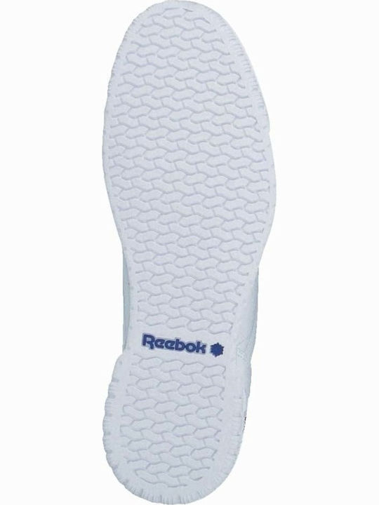 Exofit Lo Clean Logo Ανδρικά Sneakers Intense White / Royal Blue