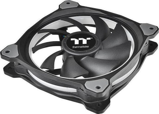Thermaltake Riing Plus 14 Radiator Fan TT Premium Case Fan 140mm (1400rpm / 63.19cfm) με RGB Φωτισμό και Σύνδεση 4-Pin Molex 3τμχ
