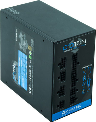 Chieftec Proton 650W Черен Компютърно захранване Пълен модул 80 Plus Bronze