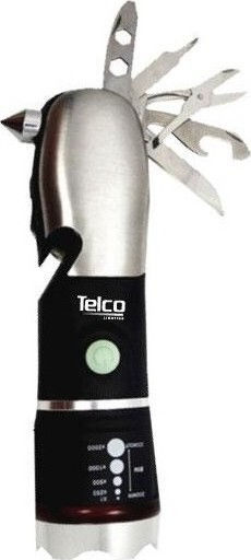 Telco Flashlight LED with Maximum Brightness 100lm RL-FL01 Black