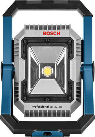 Bosch Προβολέας Εργασίας Επαναφορτιζόμενος LED με Φωτεινότητα έως 1900lm GLI 18V-1900