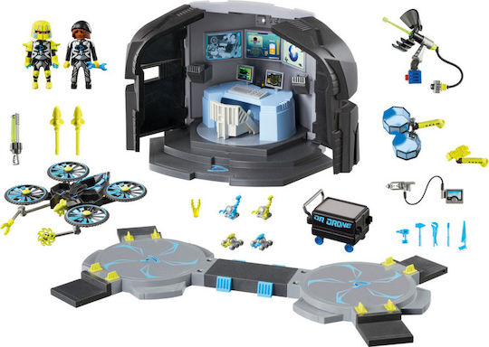 Playmobil Top Agents Dr. Drone's Command Base for 6-12 years old