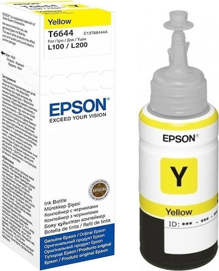 Epson 664 Original InkJet Printer Ink Yellow (C13T66444A)