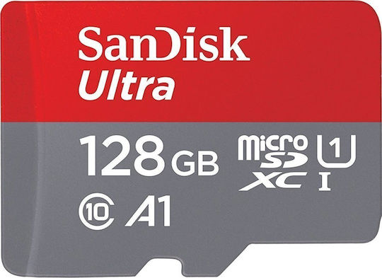 Sandisk Ultra microSDXC 128GB U1 A1 UHS-I 100MB/s with Adapter