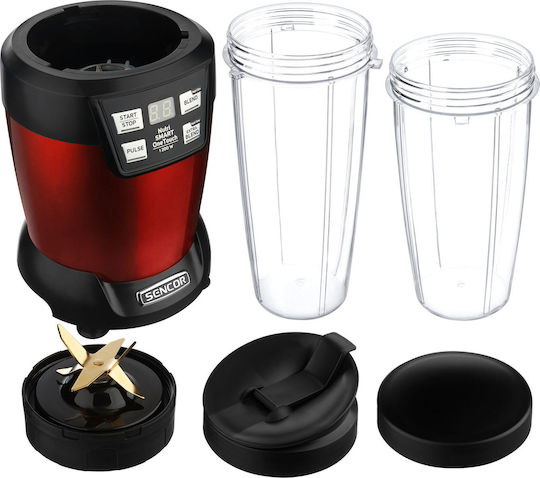 Sencor Nutri Smoothie SNB 6601RD Blender with Tritan Jug 800 ml 1200W Red