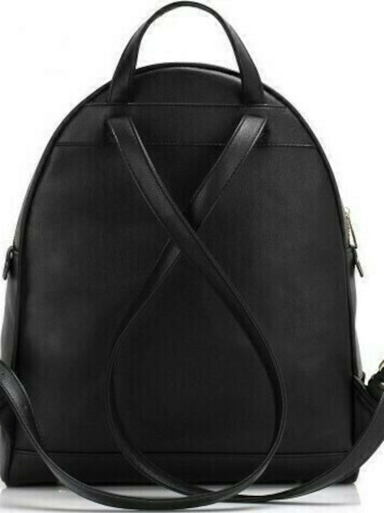 LS Bags LS00171 Γυναικεία Τσάντα Πλάτης Μαύρη Skroutz.gr