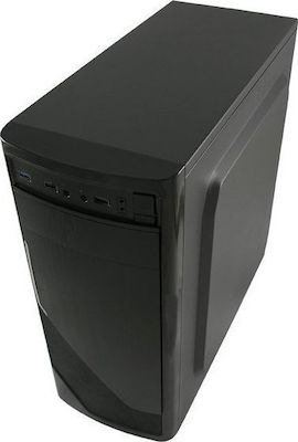 LC-Power 7035B Midi-Turm Computergehäuse Schwarz