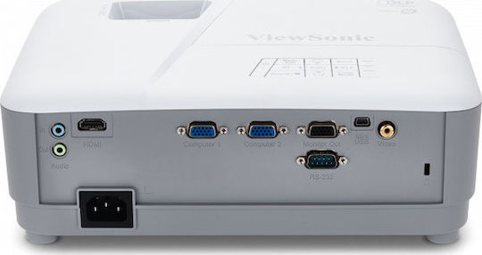 Viewsonic PA503S 3D Проектор DLP Обикновена лампа с вградени високоговорители Бял