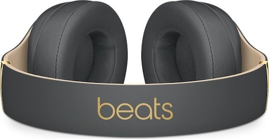 Beats Studio3 Kabellos / Kabelgebunden Über Ohr Kopfhörer mit 22 Stunden Betriebszeit und Quick Charge Gray