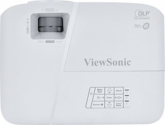 Viewsonic PA503X 3D Projector DLP (DMD) Standard Lamp with Built-in Speakers White