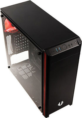 BitFenix Nova TG Turnul Midi Cutie de calculator Negru