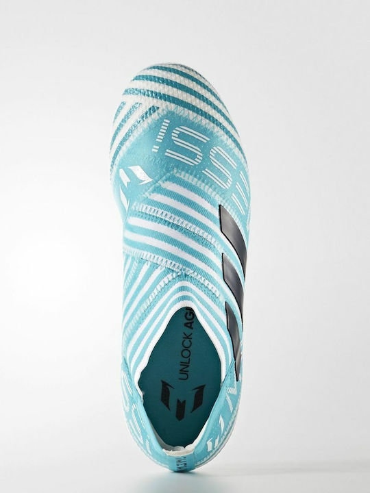 Adidas Papuci de fotbal pentru copii Messi 17.0 Fg J Turcoaz