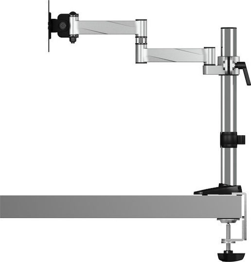 Icy Box Stand Desk Mounted Monitor up to 27" with Arm Silver (IB-MS403-T)