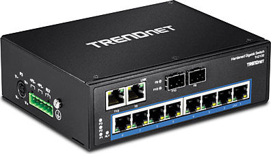 Trendnet TI-G102 Managed L2 Switch with 10 Gigabit (1Gbps) Ethernet Ports and 2 SFP Ports