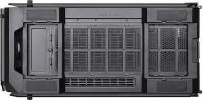 Thermaltake View 71 Tempered Glass Gaming Full Tower Κουτί Υπολογιστή με Πλαϊνό Παράθυρο και RGB Φωτισμό Μαύρο