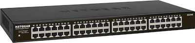 NetGear GS348 Unmanaged L2 Switch with 48 Gigabit (1Gbps) Ethernet Ports