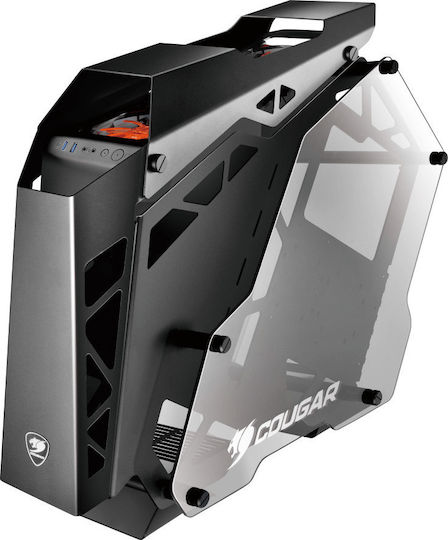 Cougar Conquer Gaming Midi-Turm Computergehäuse Orange
