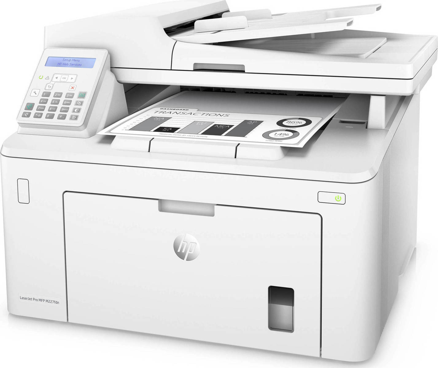 Hp laserjet mfp m227fdn как сканировать