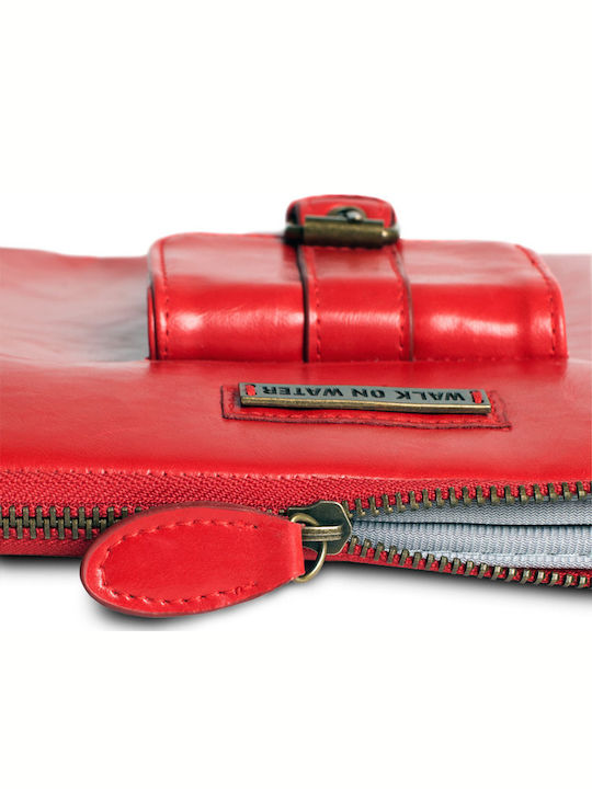 Walk on Water Casablanca Laptoptasche 13.3" in Rote Farbe