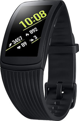 Samsung Gear Fit 2 Pro Large Activitate Tracker Impermeabil cu Monitor de Puls Negru