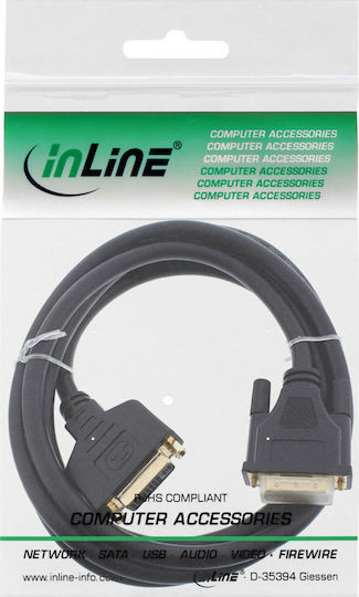 InLine Cable DVI-D male - DVI-D male 2m (17773P)