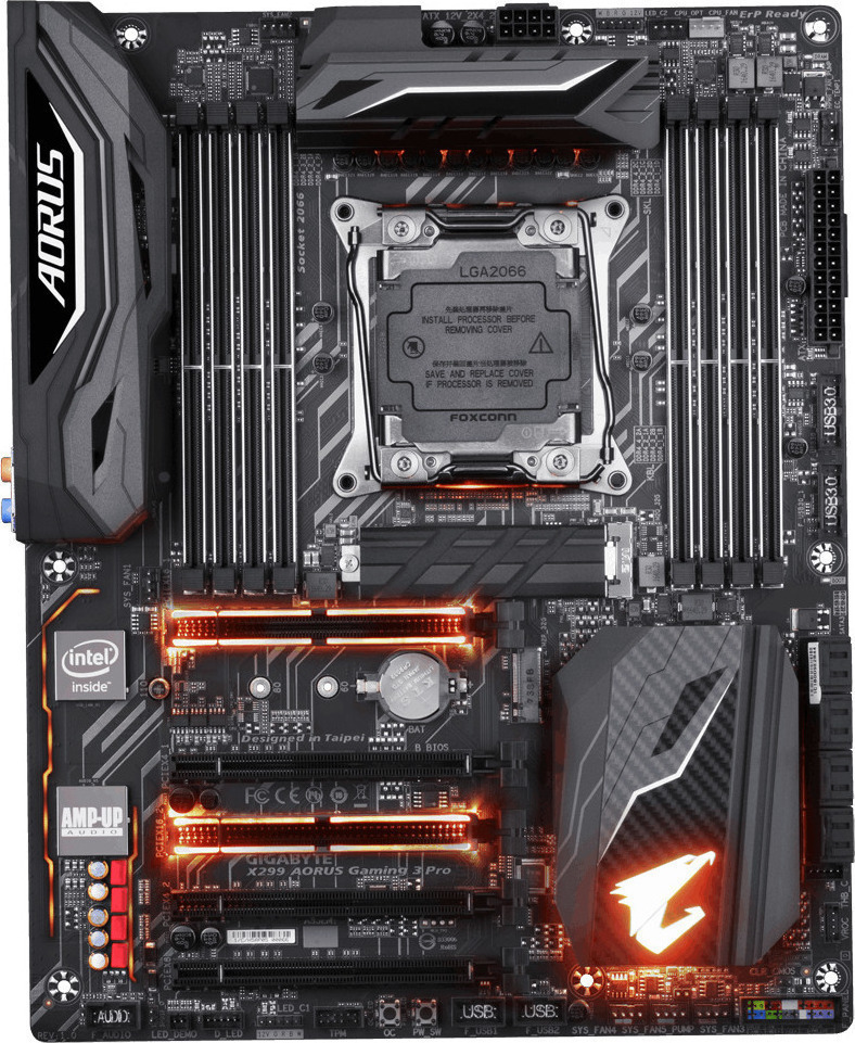 Gigabyte x299 aorus gaming обзор