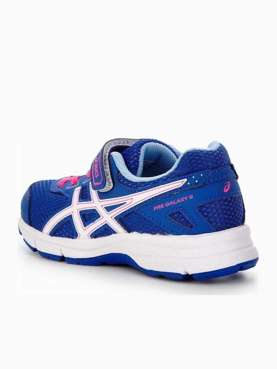 Gel Galaxy 9 Αθλητικά Παιδικά Παπούτσια Running με Σκρατς Μπλε