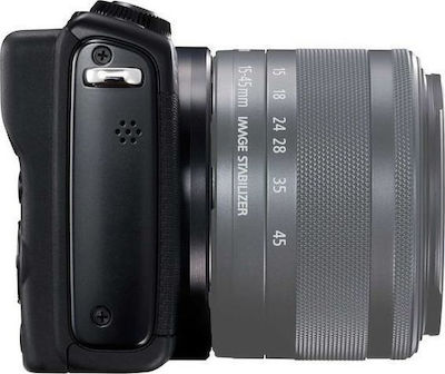 Canon Mirrorless Φωτογραφική Μηχανή EOS M100 Crop Frame Body Black