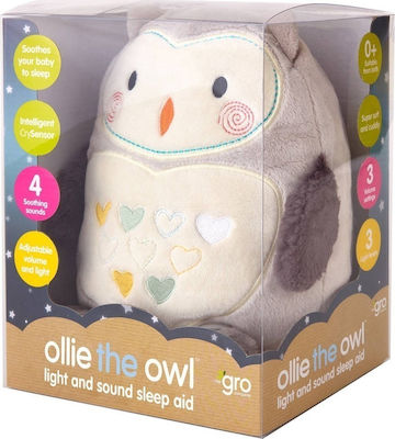 Grobag Ollie The Owl από Ύφασμα με Λευκούς Ήχους και Φως για Νεογέννητα