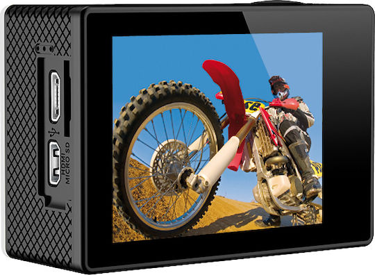 EasyPix GoXtreme Enduro Action Camera 4K Ultra HD Underwater (with Case) and Wi-Fi