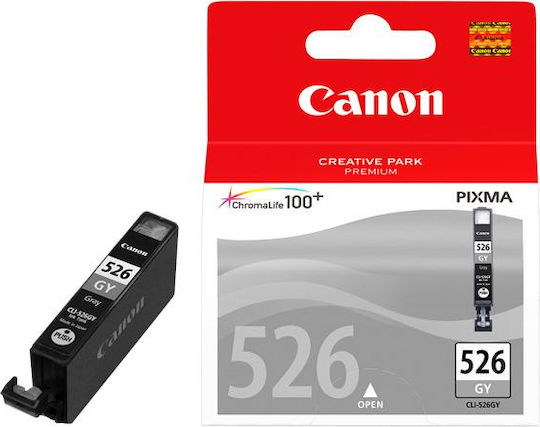 Canon CLI-526 Γνήσιο Μελάνι Εκτυπωτή InkJet Γκρι (4544B001)