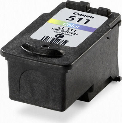 Canon CL-511 Γνήσιο Μελάνι Εκτυπωτή InkJet Πολλαπλό (Color) (2972B001)