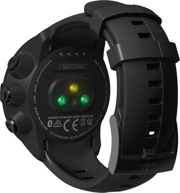 suunto sport wrist hr all black