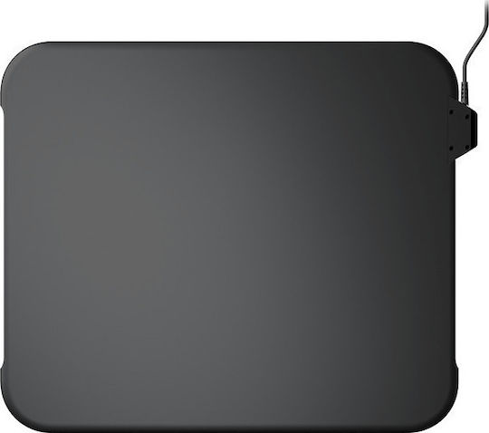 SteelSeries QcK Prism Гейминг Мишка Пад Среден (356мм) с RGB Осветление Черен 63391