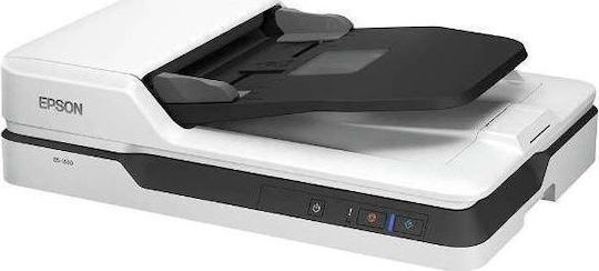 Epson WorkForce DS-1660W Platou (Flatbed) Scaner A4 cu WiFi