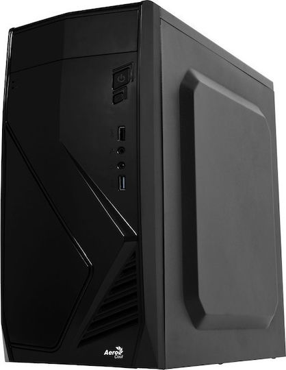 Aerocool CS-102 Mini Tower Κουτί Υπολογιστή Μαύρο
