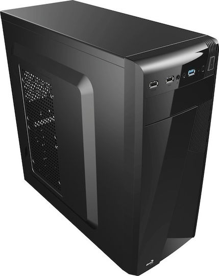 Aerocool CS-1101 Midi Tower Κουτί Υπολογιστή Μαύρο