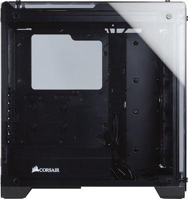 Corsair Crystal 570X RGB Gaming Midi Tower Κουτί Υπολογιστή με Πλαϊνό Παράθυρο Μαύρο