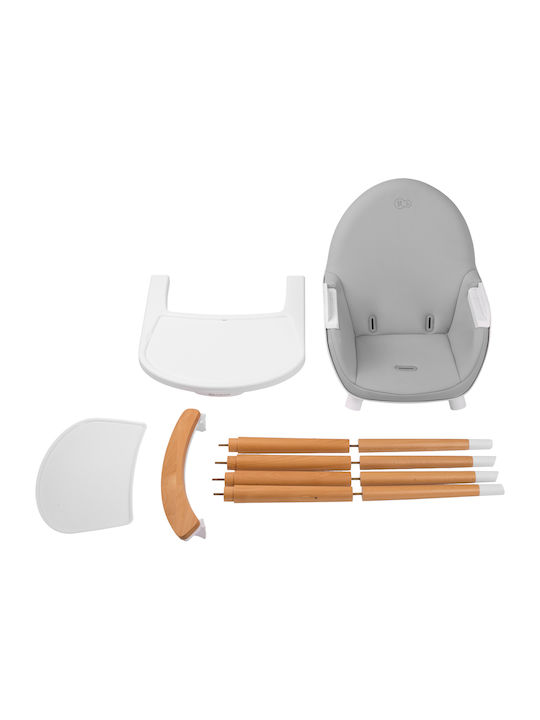 Kinderkraft Fini Baby Highchair 2 in 1 Gray