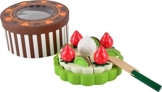 Magni Wooden Kiwi Cake with Strawberry