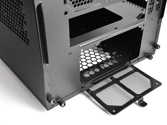 Thermaltake Core V1 Gaming Mini Tower Κουτί Υπολογιστή με Πλαϊνό Παράθυρο Μαύρο