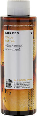 Korres Citrus Пяна за вана в гел форма (2x250мл) 500мл