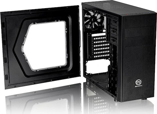 Thermaltake Versa H24 Window Midi Tower Computer Case Black