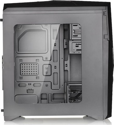 Thermaltake Versa N25 Jocuri Turnul Midi Cutie de calculator cu fereastră laterală Negru