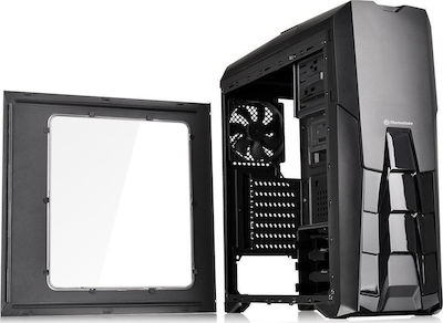 Thermaltake Versa N25 Jocuri Turnul Midi Cutie de calculator cu fereastră laterală Negru