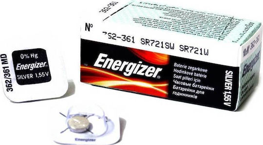 Energizer 361/362 Baterie Oxid de argint pentru ceasuri SR58 1.55V 1buc