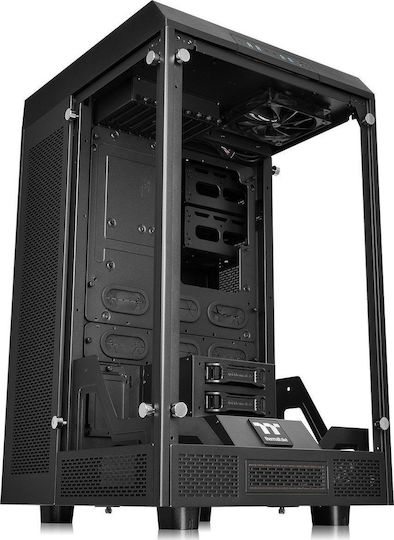 Thermaltake The Tower 900 Геймърско Пълна Кула Компютърна Кутия със Страничен Прозорец Черна